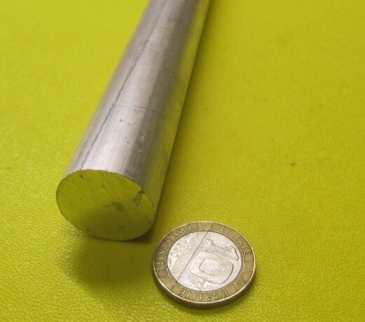 Barre En Aluminium T4 - Diamètre 1 1/8 Pouce (1.125) - Longueur 3 Pieds (36 Pouces) - Neuf, Origine USA