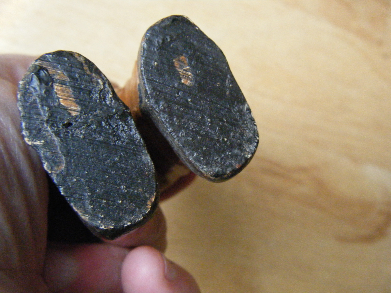 ANTIQUE SYROCO Carvings Dutch Man & Woman Figurines