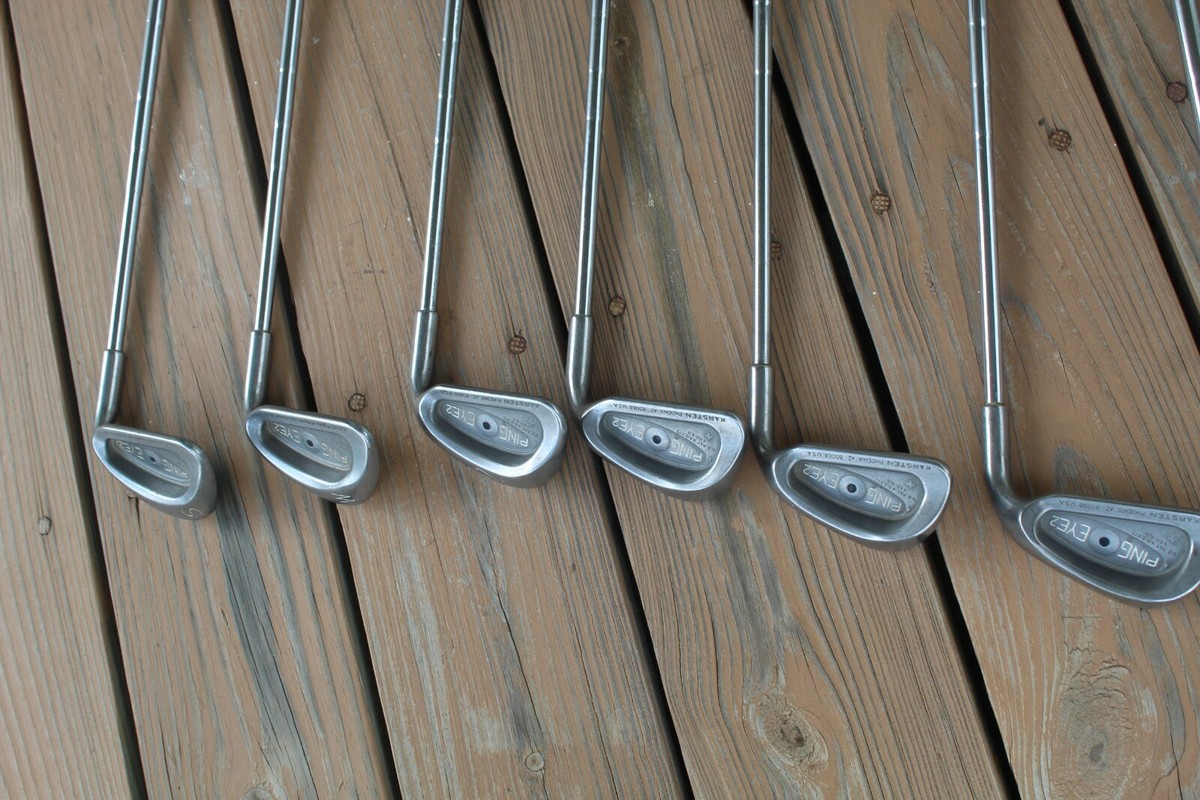Ping Eye 2 Black Dot 2-PW Iron Set Right-Handed Steel Shafts