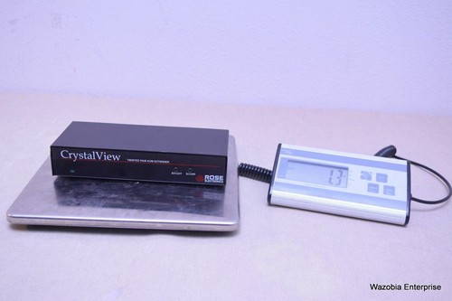 ROSE ELECTRONICS CRISTAL VIEW CRV-SL PAR TRENZADO EXTENSOR KVM - Imagen 12 de 12