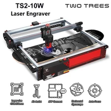 Two Trees TS2 10W Laser Engraving Machine w/ Air Assit Auto Focus 450x450mm N0A6