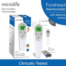 Microlife NC 200 Non Contact Forehead Thermometer Touch-Free Measurement