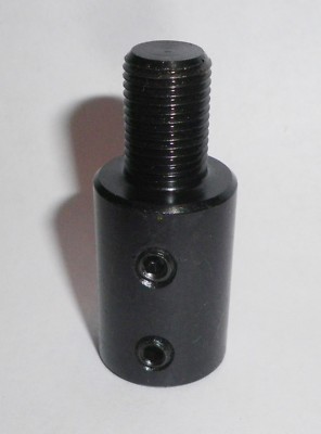 Fits Shopsmith Lathe Spindle Adapter 1/2''-20 Threads 5/8'' Smooth Motor Arbor