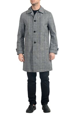 Trench-coat En Lin Pour Homme Hugo Boss « Gerome » - Neuf Avec étiquettes