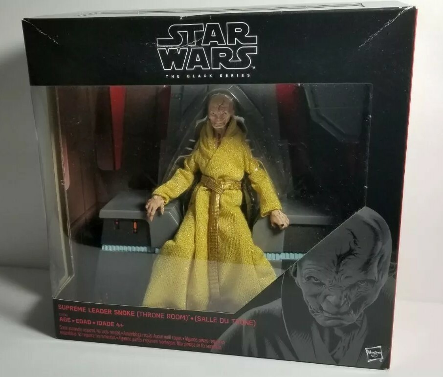 black series snoke throne
