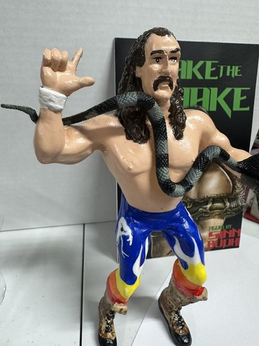 🐍 Jake the Snake Figur Sinn Bodhi 🔥 AuToGraph ✍️ WWE WWF wCW - Bild 3 von 9