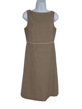 Banana Republic Career Classic Plaid Basic Dress Size 6