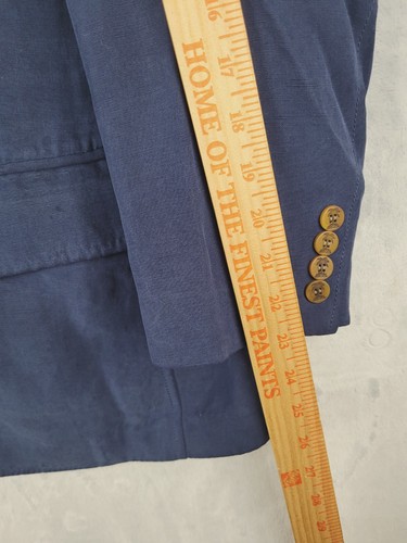Tommy Bahama Blazer Men Size L Silk Linen Sport Coat Beach Lounge Wear - 第 11/19 張圖片