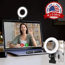 Aro de luz para celular anillo led carga usb fotografia selfie celu lampara foto
