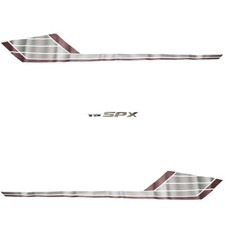 Sea Ray Boat Graphic Decal Kit 3172802 | 19 SPX 2015 Firemist (3 PC)