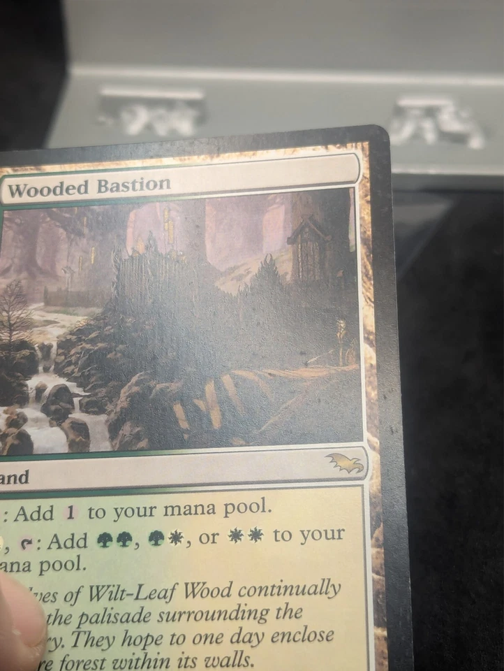 Wooded Bastion  X1 MP Shadowmoor MTG Magic the gathering 2/2 - Image 2 of 3