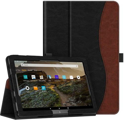 Folio Case for All-New Amazon Fire HD 10 / Fire HD 10 Plus 11th 2021 Slim Cover - Picture 16 of 36