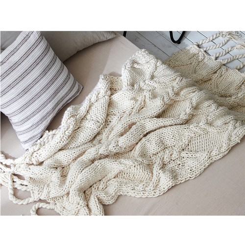 Coperta salotto a maglia morbida scialle soggiorno copertura divano coperta camera da letto - Foto 13 di 19