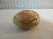 Stone Egg Decorative Smooth Onyx Stone Egg Ornament Paperweight Egg