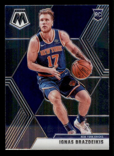 2019-20 Panini Mosaic #242 Ignas Brazdeikis RC - Picture 1 of 2