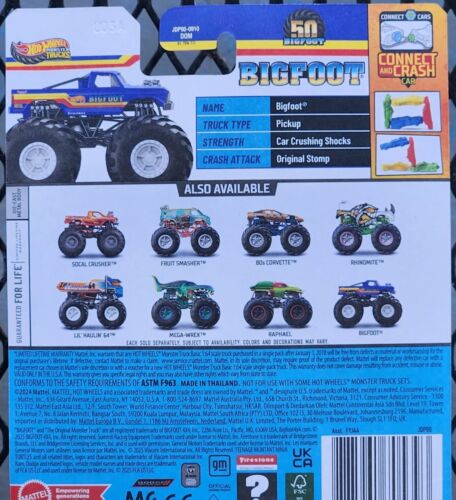 Hot Wheels Monster Trucks BIGFOOT - Picture 6 of 6