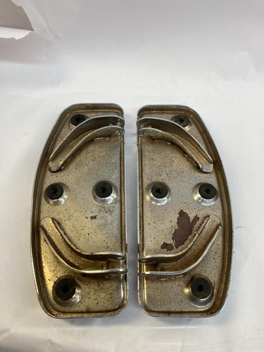 Harley ISO FLHT FLST stock footboards floorboards 8" - Picture 3 of 5