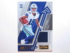 2022-23 Panini Playbook Football Jalen Tolbert Next Up Rookie Patch Card Cowboys
