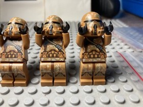 LEGO STAR WARS BATTLE OF GEONOSIS CLONE WARS WITH AHSOKA-FIGURES FROM 9491/75089