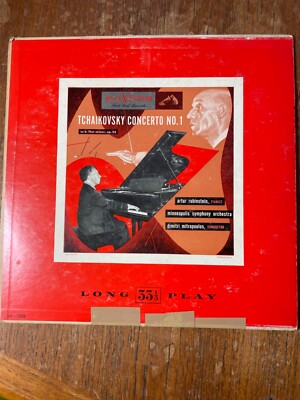 Tchaikovsky Concerto No. 1 in B-Flat Minor LP Vinyl LM-1028 Reissue
