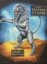 VTG ROLLING STONES WORLD TOUR T-Shirt, Original 1997/1998 Bridges To Babylon