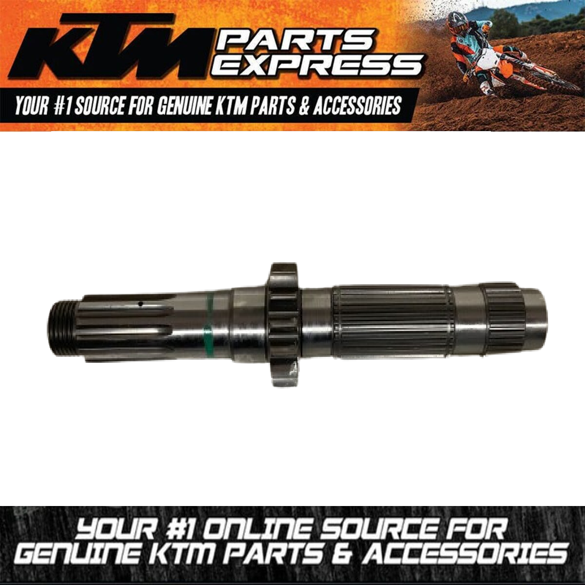 NEW OEM KTM MAIN SHAFT CPL. 14 T 250 350 EXC-F XC-W XCF-W SIX DAYS