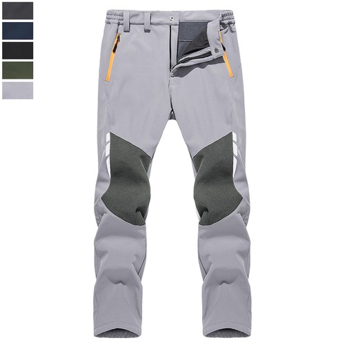 Men's Outdoor Hiking Pants Warm Fleece 