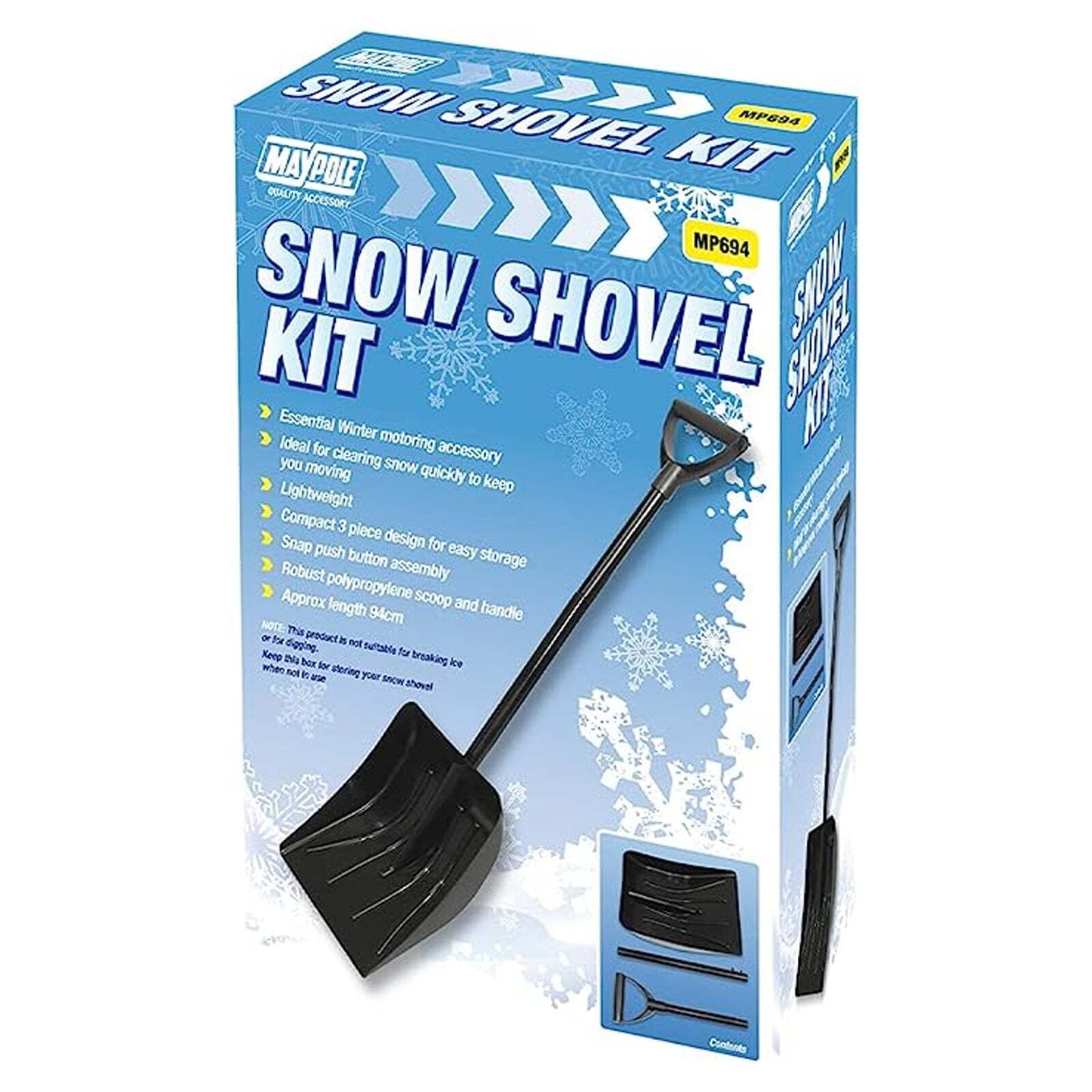 Maypole Lightweight Snow Shovel Kit 5013008006948 eBay