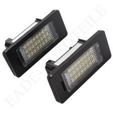 2x LED KENNZEICHENBELEUCHTUNG LEUCHTUNG AUDI A4 A6 SKODA OCTAVIA VW GOLF PASSAT