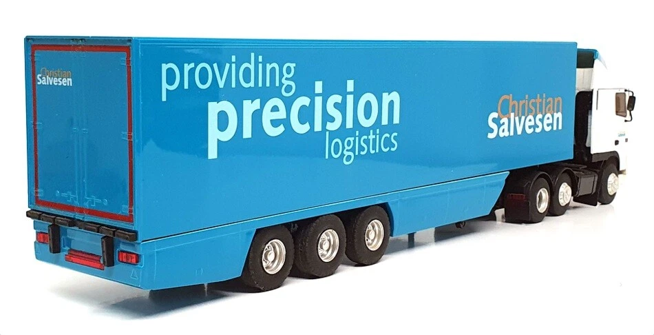 Corgi 1/43 Scale 111682 - DAF XF95 Space Cab Curtainsider (Christian Salvesen) - Photo 2/4