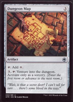 Dungeon Map - 242 Regular not foil MTG AFR
