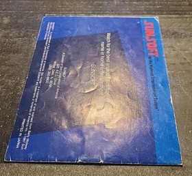 Spy Hunter Nintendo NES Manual Only 