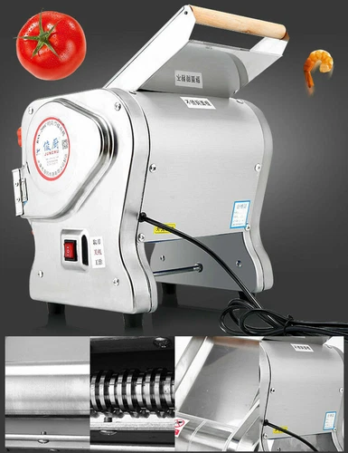 Máquina de fideos de 3/9 mm para hacer piel albóndigas máquina de prensa de pasta eléctrica comercial. - Imagen 18 de 26