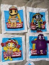 2022 McDONALD'S Cactus Plant Flea Market CPFM TOY SET Of 4 RARE