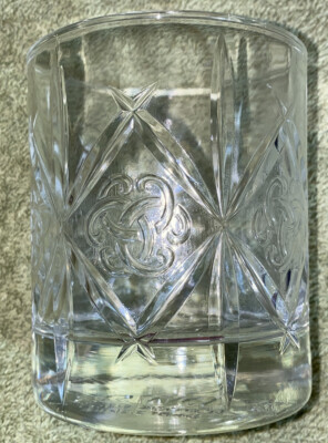 DEWAR S TRUE SCOTCH Whiskey Celtic Truth Knot Old Fashioned Glass