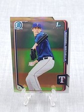 2015 Michael Matuella #70 Bowman Chrome Refractor Rookie 1st Bowman