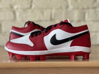 Nike Air Jordan 1 Low MCS Chicago Baseball Cleats CJ8524-611 Men's