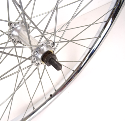 Roue Avant 26 Pouces Rigida Chrome - Moyeu Alliage Large, Pour Cruiser, Vintage, Raleigh