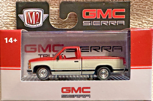 2022 M2 MACHINES - GMC SIERRA TRUCKS - 1988 GMC SIERRA 1500 - RED - VHTF