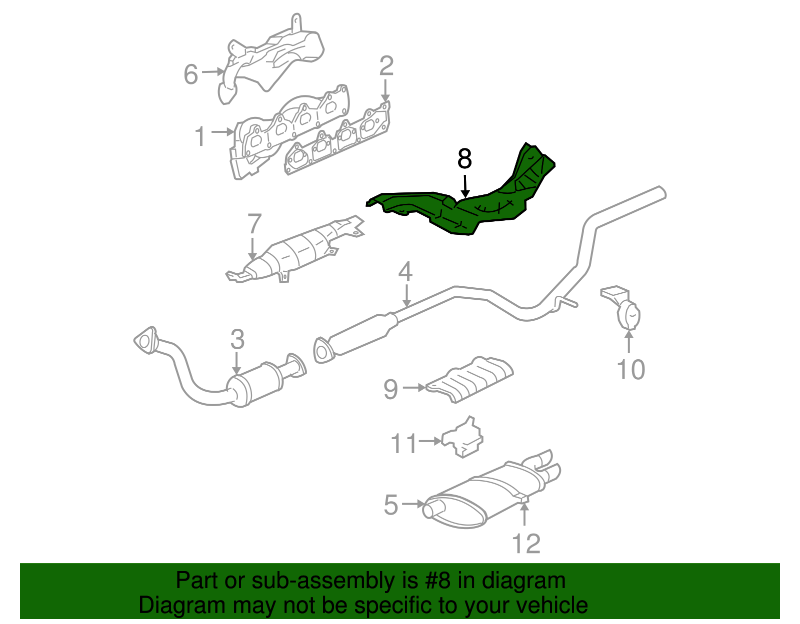 Genuine GM Heat Shield 22720061 eBay