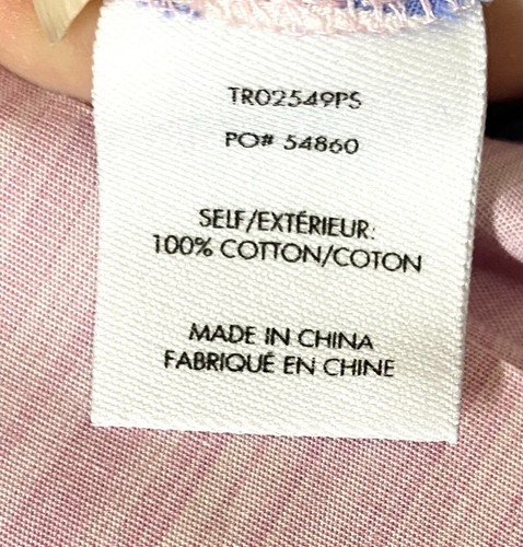 Derek Lam Crosby blau & rosa ombre Knopfleiste Baumwolle Shirtkleid Größe 16 - Bild 6 von 7