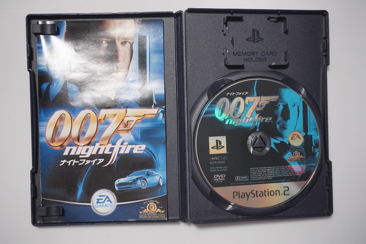 ００７ナイトファイヤ　PS２ソフト 007 Nightfire PlayStation 2