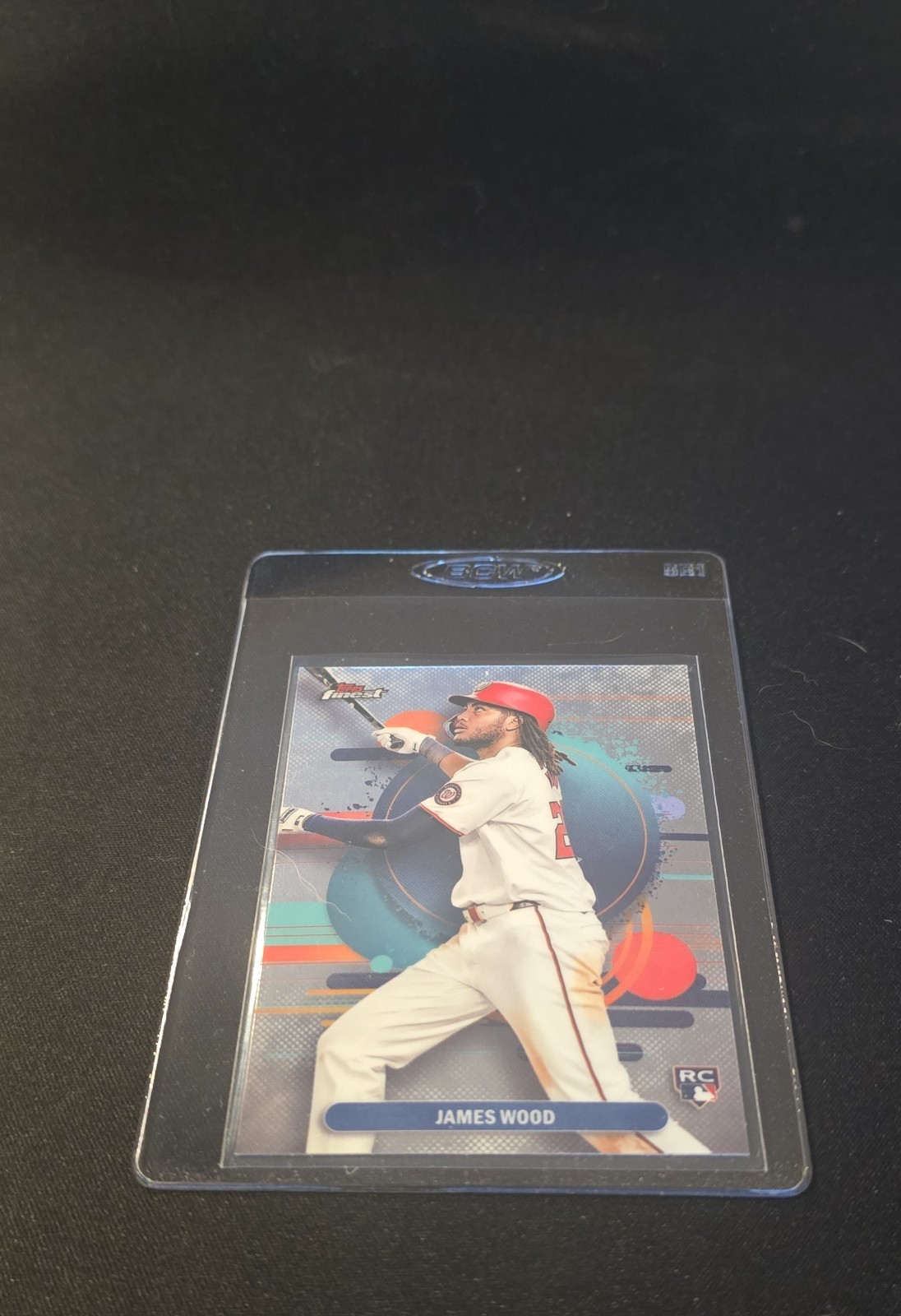 2025 Topps Finest - Uncommon James Wood #200 (RC) Cc92