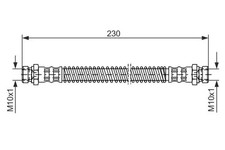 Flexible de frein Hyundai GETZ