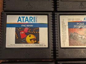 Lot of 8 Atari 5200 Games + 2 TI-99/4a Games Donkey Kong - Untested - See Video