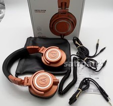 NEW Audio-Technica ATH-M50X Professional Over Ear Headphones - Orange