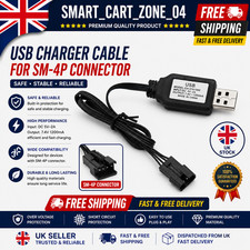 USB 7.4V (2 x 3.7v)  RC Model Battery Charger - sm-4p 4 Pin Connector