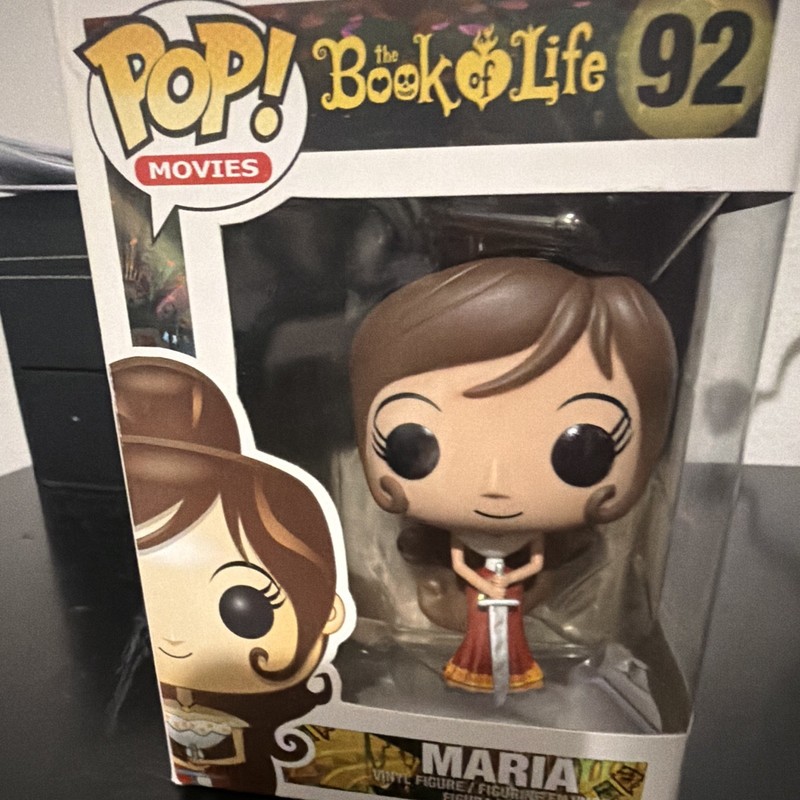 Funko Pop! Movies The Book of Life Maria #92 Vinyl Figure, Animation