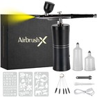 Air Brush Kit with Air Compressor Barber Airbrush Kit Airbrush for Nails Airb.