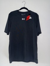 Under Armour Locker Tee 2.0 Men s Medium Black Loose Fit T-Shirt NWT